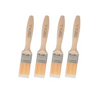 Hamilton For The Trade Flat Paint Brush (Pack of 4) in Brown Hamilton Brown