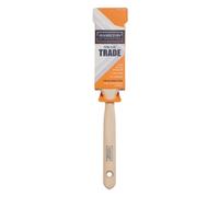 Hamilton For The Trade Long Handled Angled Paint Brush 2" Inch - Fine Tipped Tapered Filament Decorating Brush For Hard To Reach