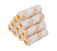 Hamilton For The Trade Medium Pile Mini Paint Roller Sleeve (Pack of 10) in White Hamilton White