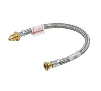 Hamilton Gas Products Armoured Hose with NRV Excess Flow Safety Valve
