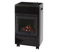 HAMILTON GAS PRODUCTS Calor Gas Cabinet Heaters - 3kw | Indoor Super Heater | Oxygen Depletion Sensor & 2 Heating Settings | Portable Caster Wheels, Regulator & Hose | For Home, Office, Shed, Garage