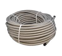 Hamilton Gas Products Galvanised Overbraid High Pressure Gas Hose | 1Mtr Length | 8mm (5/16”) Internal Diameter | Propane or Butane LPG | Commercial & Domestic use.
