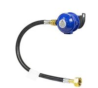 HAMILTON GAS PRODUCTS Marine 30mbar Bulkhead Butane Regulator