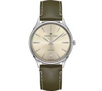 Hamilton Green Mens Analogue Watch Jazzmaster H38525811