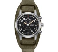 Hamilton Green Mens Chronograph Watch Khaki Field H71706830