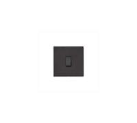 Hamilton Hartland G2 Matt Black 1g 10AX 2 Way Switch Black Insert