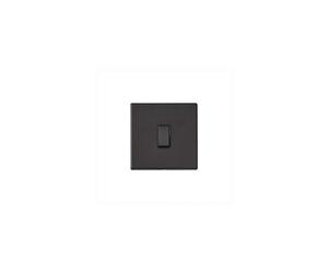 Hamilton Hartland G2 Matt Black 1g 10AX 2 Way Switch Black Insert