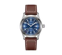 Hamilton Khaki Field Automatic 42mm Blue Dial & Brown Leather Strap Watch