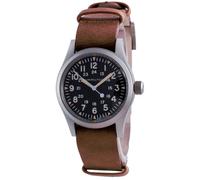 Hamilton Khaki Field Black Dial Mechanical Leather Strap H69439531 Men's Watch