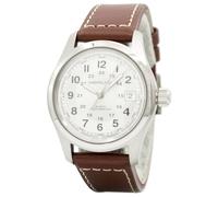 Hamilton Khaki Field Dress Leather Strap H70455553 Automatic 100M Men's Watch