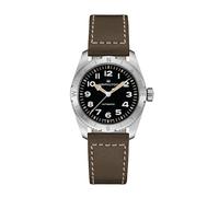 Hamilton Khaki Field Expedition Men's Green Leather Strap Watch