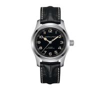 Hamilton Khaki Field Murph Auto 42mm Stainless Steel & Leather Bundle Watch
