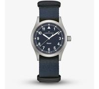 Hamilton Khaki Field Men's Green Dial Textile Strap Watch