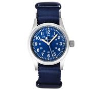 Hamilton Khaki Field Textile Strap Blue Dial Automatic H69439940 Men's Watch