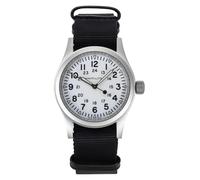 Hamilton Khaki Field Textile Strap White Dial Automatic H69439910 Men's Watch