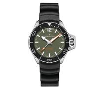 Hamilton Khaki Navy Men's Black Rubber Strap Watch