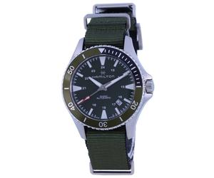 Hamilton Khaki Navy Scuba Green Dial Automatic H82375961 100M Men's Watch