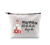 Hamilton King George III Funny Gift Makeup Bag for Lover (Dat Da Makeup EU)