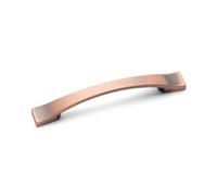Hamilton Kitchen Cabinets Strap Handle, 128mm Centres, Antique Copper, Pack Of 2