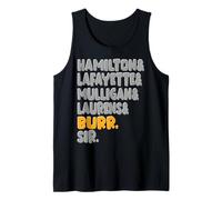 Hamilton, Laurens, Lafayette, Mulligan, Burr, Sir Tank Top