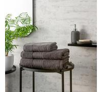 Hamilton McBride 90cm x 135cm Charcoal Bath Sheet