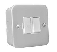 Hamilton Mcspwh-W 13A Switched Fused Spur Metal Clad