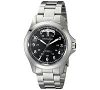 Hamilton Men's H64455133 Khaki King II Black Dial Watch