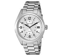 Hamilton Men's H68551153 Khaki Field Analog Display Swiss Quartz Silver Watch