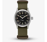 Hamilton Khaki Field Men's Green Dial Textile Strap Watch