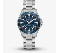 Hamilton Mens Khaki Navy Scuba 40mm Automatic Blue Dial Stainless Steel Bracelet Watch H82425140