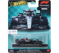Hamilton Model Car No. 44 Mercedes AMG F1 Formula 1 2024 1/64 Hot Wheels JBM16