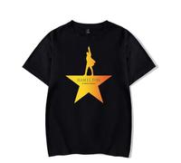 Hamilton Movie Merch Musical Love Tshirt Crewneck Short Sleeve Tshirt Men/Women Fashion Tops (1,S)