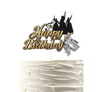 Hamilton Musical Happy Birthday Cake Topper - Broadway Musical Theater Cake Decor - H*milton Sisters Birthday Party Supplies for Musical Lover,Musical Fans