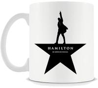 Hamilton Musical Themed 11 oz White Mug Broadway Theatre Gift for Fans