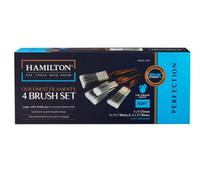 Hamilton Perfection 4 Pack Maxstrokes™ Soft Paint Brush Set