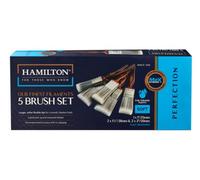 Hamilton Perfection 5 Pack Maxstrokes™ Soft Paint Brush Set