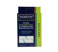 Hamilton Prestige 4" Medium Pile 10 Pack Roller Sleeves