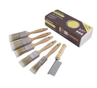 Hamilton Prestige 5pce SYNTHETIC BRISTLE Paint Brush Set + Comb (23199-305)
