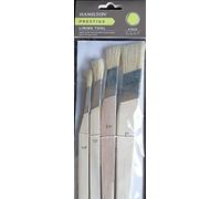 HAMILTON Prestige Angled Slant-Cut Lining Tool Paint Brushes 4-Pack