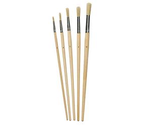 HAMILTON Prestige Lily Bristle Round Fitch Brush 5-Pack