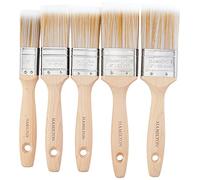 Hamilton Prestige Pure Synthetic Paint Brushes | 5 Box Set | Vapour Box Compatible | 1", 1.5", 2"