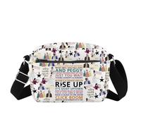 Hamilton Quotes Rise Up Messenger Bag for Broadway Fans Gift