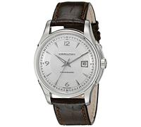 Hamilton Viewmatic Mens Black Leather Date Exposed Mechanism Watch H32515555