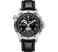 Hamilton Watch Khaki Aviation Chrono Worldtimer - Black HM-783