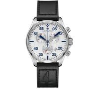 Hamilton Watch Khaki Aviation Pilot Chrono Red Bull Air Race - Silver HM-936