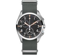 Hamilton Watch Khaki Aviation Pilot Pioneer Chrono Quartz - Black HM-1030