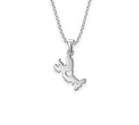 Hamilton & Young Sterling Silver Isle of Skye Necklace Pendant - ‘My Heart Is in Skye’ Scottish Map Jewellery with Adjustable Chain, Gift for Scottish Heritage Lovers