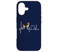 Hamiltonstovare Dog My Heartbeat EKG Dogs My Cardio Case for iPhone 17