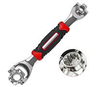 Hamind Universal 52 in 1 Socket Wrench Multifunction Wrench Tool with 360° Rotating Head, Spanner Tool for Home and Bicycle Car Repair