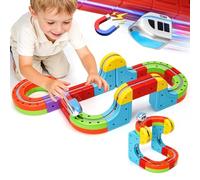 Hamino Electric Train Set for Kids with Anti-Gravity Magnetic Floating Tracks, Children's Electric DIY Railway Tracks Set STEM Toy, Christmas Birthday Gift for Boys Girls Age 3 4 5 6 7 8+ (26 PCS)